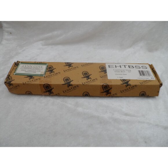 Lynn Cove Foundry Traditional Style Slide Bolt 11″ Stainless Steel Black NEW - Picture 7 of 9